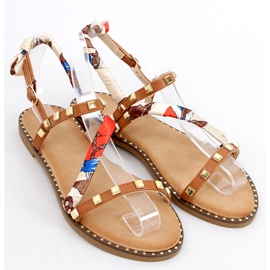 Sandales femme Maya Camel brun 1
