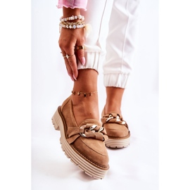 Chaussures en Daim Femme Laura Messi 2523 Camel brun 1