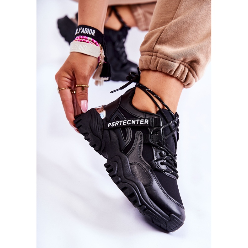 PS1 Baskets pour femmes Chaussures de sport Noir Sheron le noir 2 PS1 Baskets pour femmes Chaussures de sport Noir Sheron le noir 2