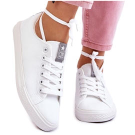 Baskets classiques pour femmes Blanc Eleya blanche 10