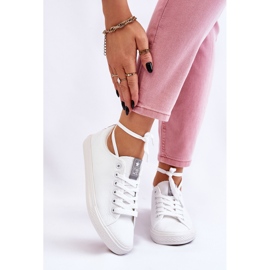 Baskets classiques pour femmes Blanc Eleya blanche 1