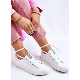 Baskets classiques pour femmes Blanc Eleya blanche 7