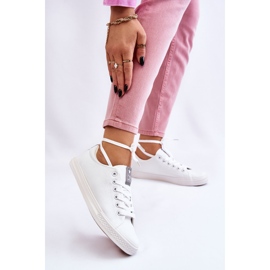 Baskets classiques pour femmes Blanc Eleya blanche 2