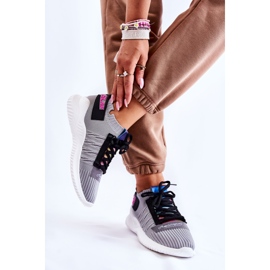 Chaussures de Sport Femme Slip-on Gris Klayra 2 Chaussures de Sport Femme Slip-on Gris Klayra 2