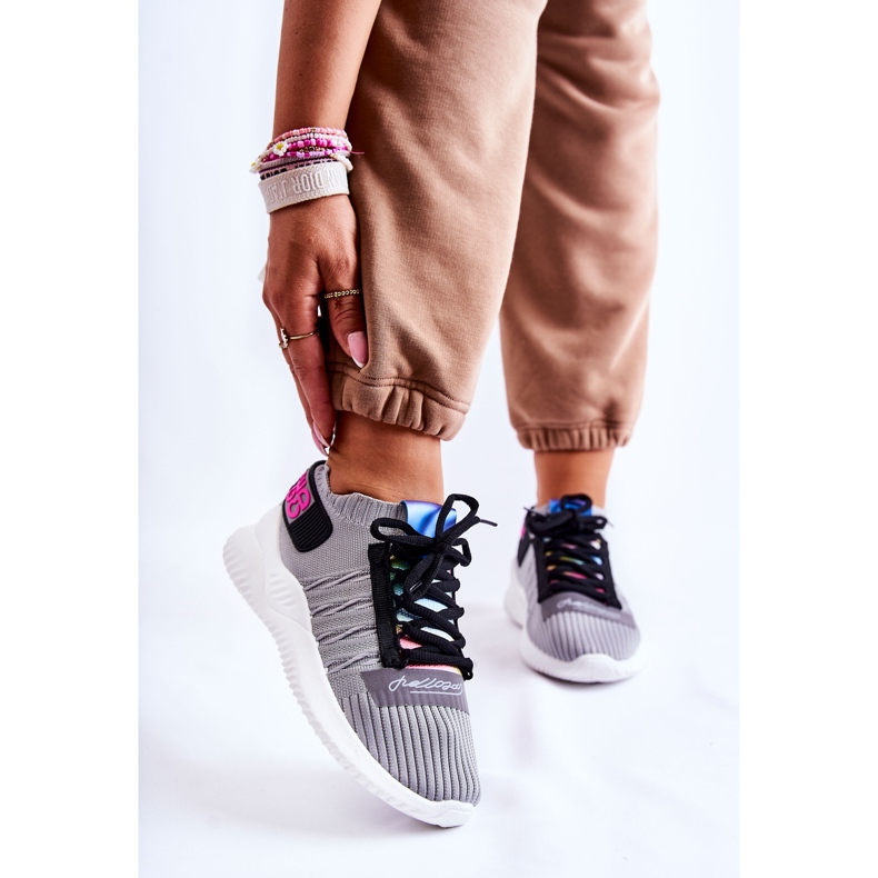 Chaussures de Sport Femme Slip-on Gris Klayra 1 Chaussures de Sport Femme Slip-on Gris Klayra 1