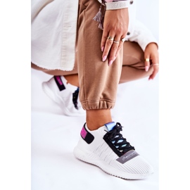 Chaussures de sport pour femmes Baskets à enfiler Blanc Klayra 2