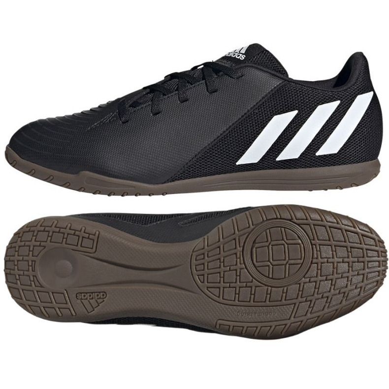 Chaussures Adidas Predator Edge.4 In M GX0024 le noir le noir 1