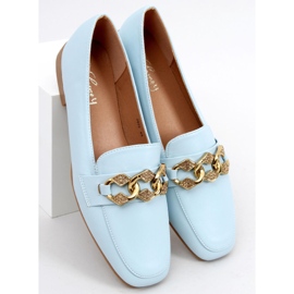 Mocassins femme bleu mauve 4