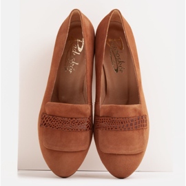 Radoskór Escarpins marron classiques pour femmes pour un pied plus large brun 2