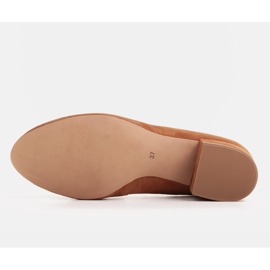 Radoskór Escarpins marron classiques pour femmes pour un pied plus large brun 5