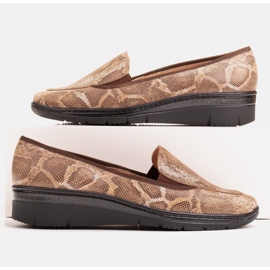 Radoskór Mocassins femme marron confortables pour un pied plus large brun 1