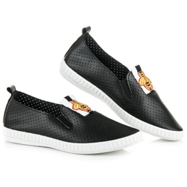 Baskets noires femme le noir 2