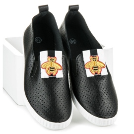 Baskets noires femme le noir 1