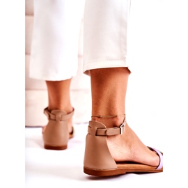 Sandales pour femmes à la mode Maciejka L4953-04 Multicolore beige brun 3