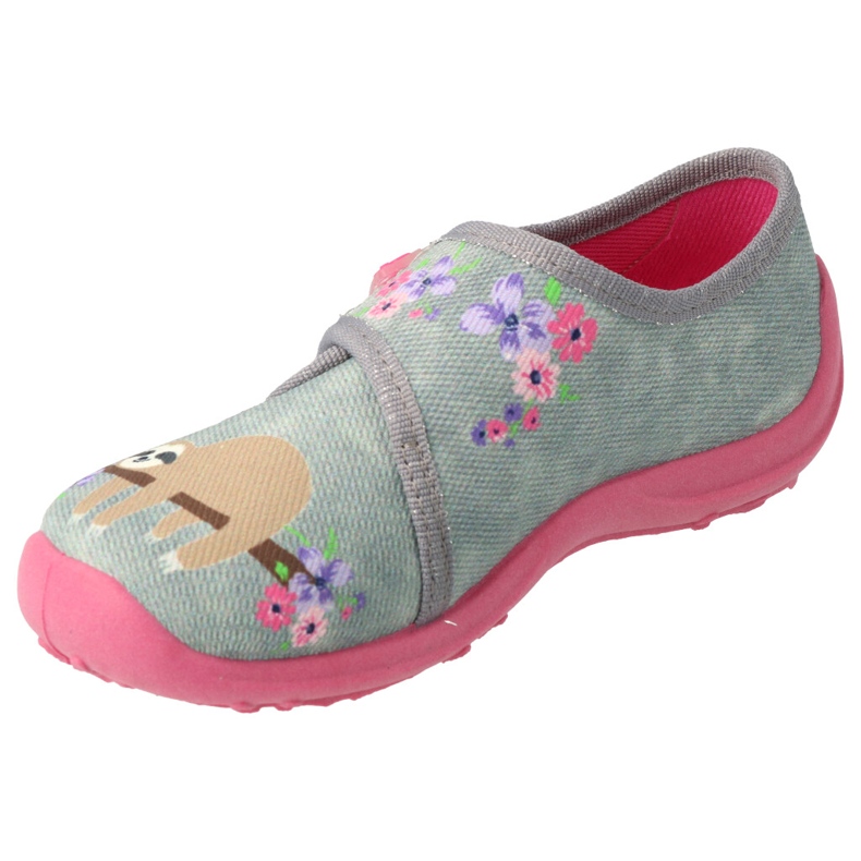 Chaussures enfant Befado 560X171 rose gris multicolore 2