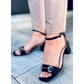 Ksenia Sandales à talons hauts noires 1