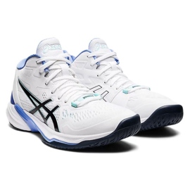 Asics Sky Elite Ff Mt 2 W 1052A054 101 chaussures de volley-ball blanc blanc 1