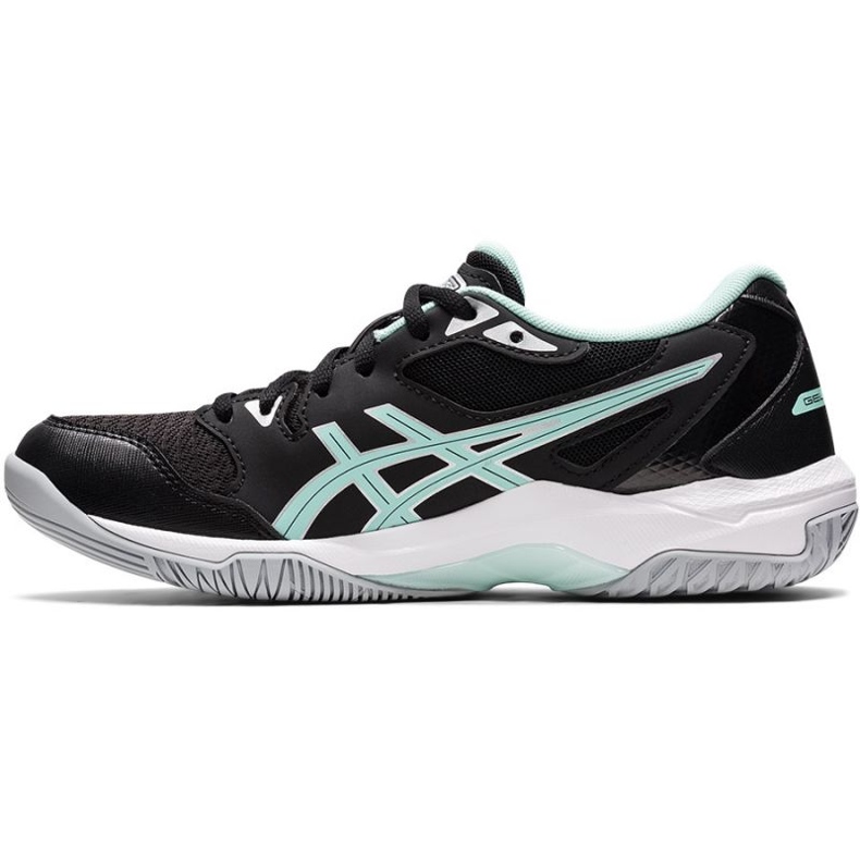 Asics Gel-Rocket 10 W 1072A056 006 chaussures de volley-ball noir noir 1