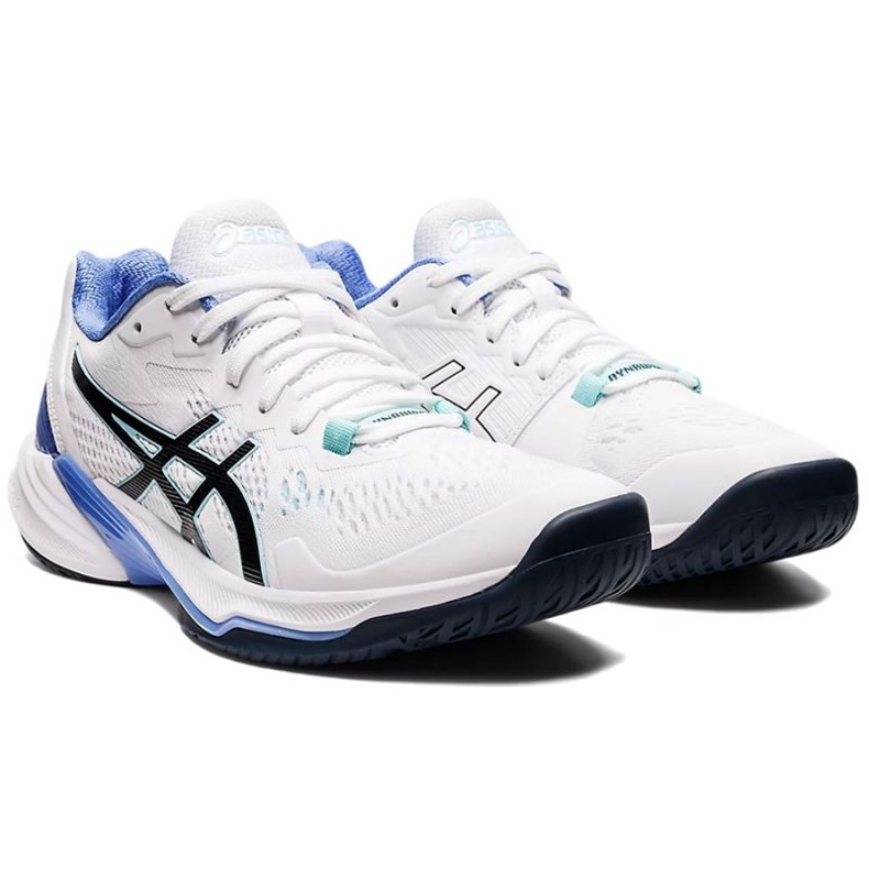 Asics Sky Elite Ff 2 W 1052A053 101 chaussures de volley-ball blanche blanche 1 Asics Sky Elite Ff 2 W 1052A053 101 chaussures de volley-ball blanche blanche 1