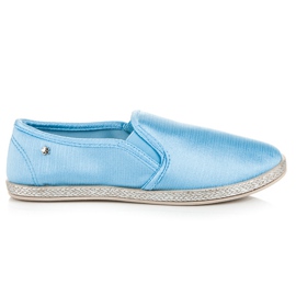 Balada Espadrilles à enfiler bleu 2