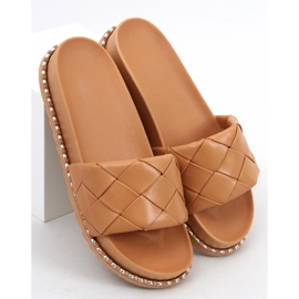 Chaussons femme Sunny Kaki beige 2