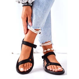 Sandales de sport pour femmes noires le noir 4 Sandales de sport pour femmes noires le noir 4