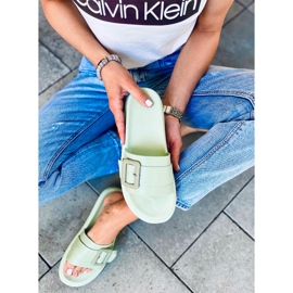 Chaussons femme Alana Verde vert 1