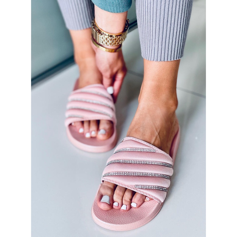 Jaime Chaussons femme rose 1