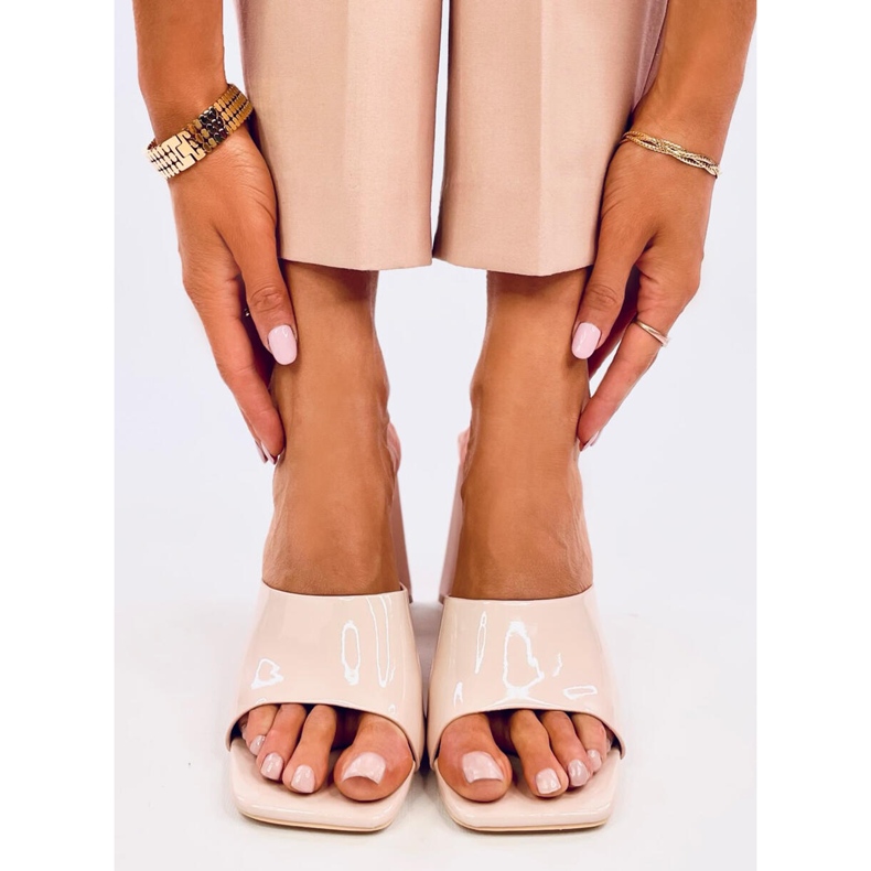 Sandales à talons Meryl Nude beige 1