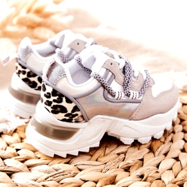 FR1 Chaussures de sport pour enfants Baskets Blanc Rommie blanche multicolore 3