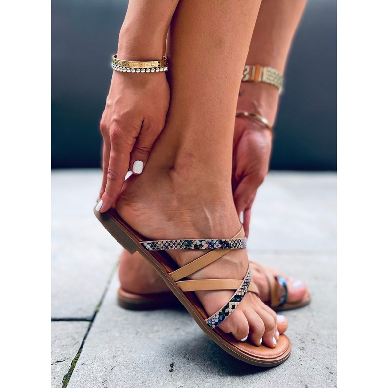 Chaussons femme Nigelle Beige 2