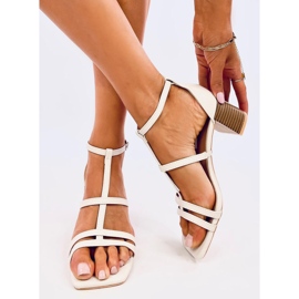 Sandales à talons hauts Vinta Beige 1