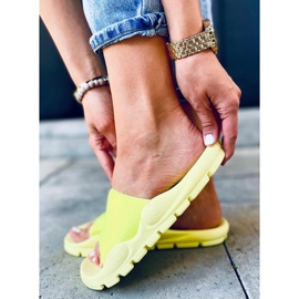 Pantoufles pour femmes Wind Yellow jaune 2