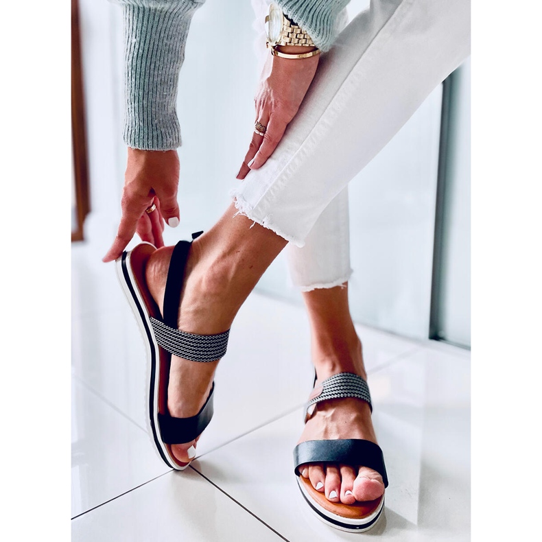 BM Sandales femme Tracy Noir 2