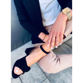 Giselle Sandales à talons noires le noir 3