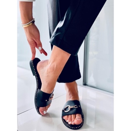 Chaussons femme Kettle Black le noir 2