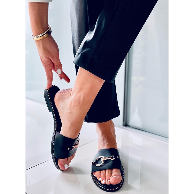 Chaussons femme Kettle Black noir 2