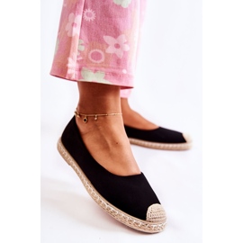Espadrilles Classiques en Daim pour Femme Noir Calabria le noir 5