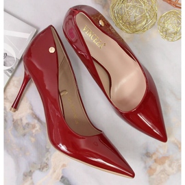 Escarpins stilettos laqués rouge Vinceza 2 Escarpins stilettos laqués rouge Vinceza 2