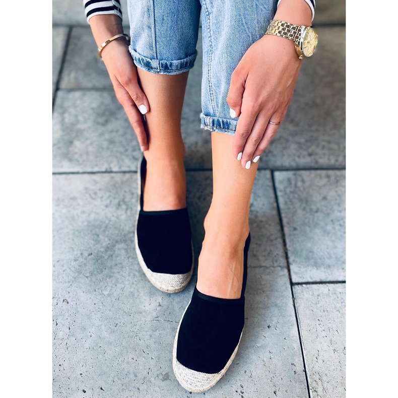 Espadrilles femme Sotera Negro le noir 1