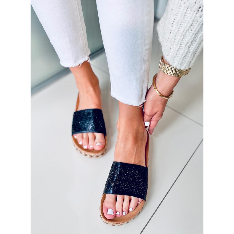 Jova Semelle en liège noir 1