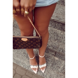 Sandales à Talons Hauts Femme Daim Nude Evisse beige 1