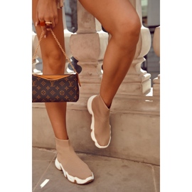 Chaussures de Sport Haute Matière pour Femme Beige Morris 2