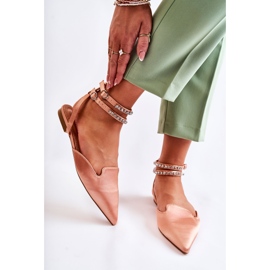 WS1 Sandales à bout rose pour femmes Amisha Spitz 2 WS1 Sandales à bout rose pour femmes Amisha Spitz 2