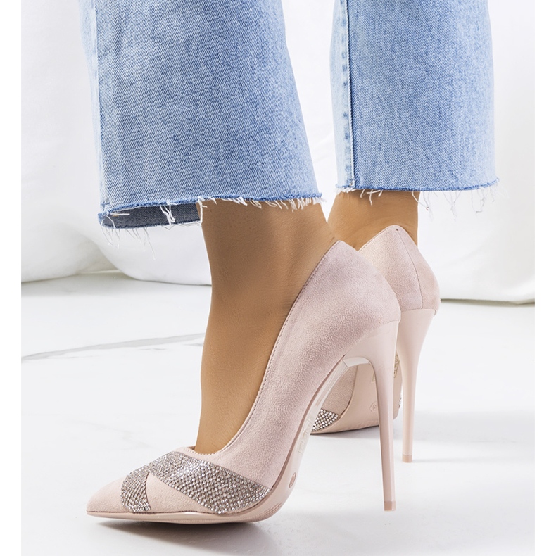 Escarpins Steven beiges 1