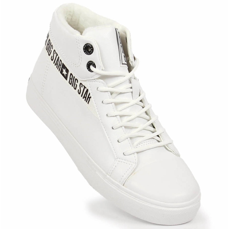 Baskets montantes blanches Big Star EE274356 1 Baskets montantes blanches Big Star EE274356 1