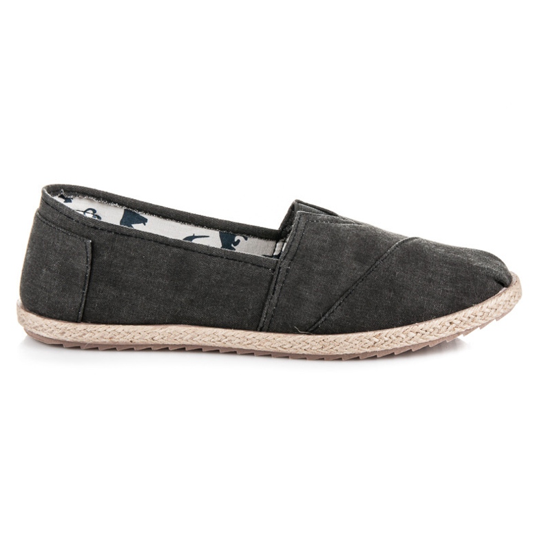 Mckeylor Espadrilles à enfiler noir 2