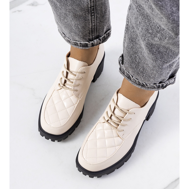 Chaussures à talons beiges Landra 1