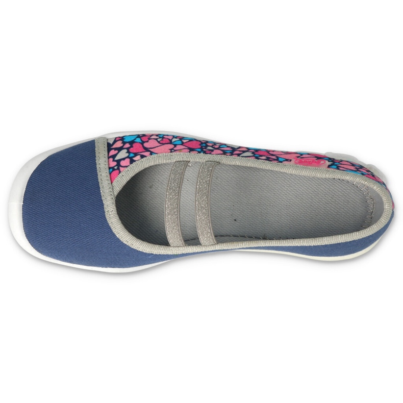 Befado chaussures pour enfants 116Y303 bleu marin rose 3