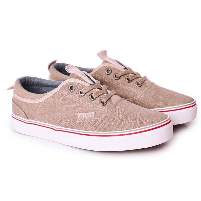 Baskets Homme Big Star FF174069 Beige 1